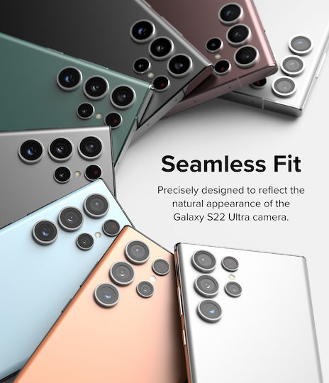 Ringke Frame Προστασία Κάμερας Tempered Glass Μαύρο για το Galaxy A34