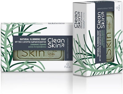 CleanSkin Natural Products Natural Slimming Slimming Soap for Whole Body με Φύλλα Δεντρολίβανου 100gr