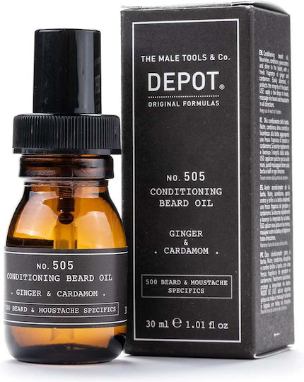 Depot Λάδι Περιποίησης για Γένια NO. 505 30ml