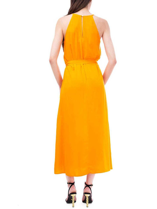 Only Summer Maxi Evening Dress Orange