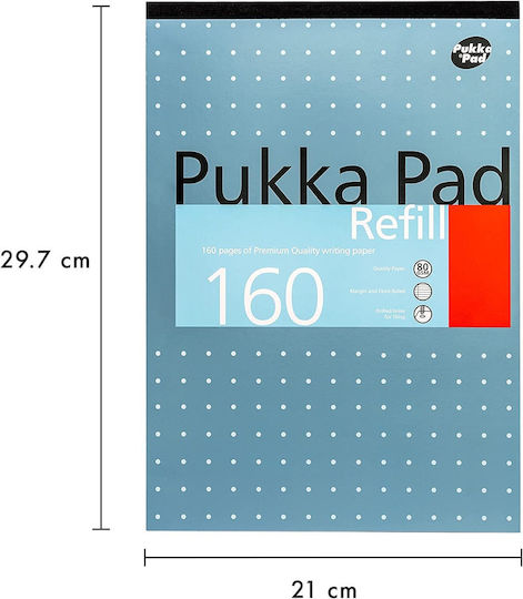 Pukka Pad Τετράδιο Ριγέ Α4 Ροζ