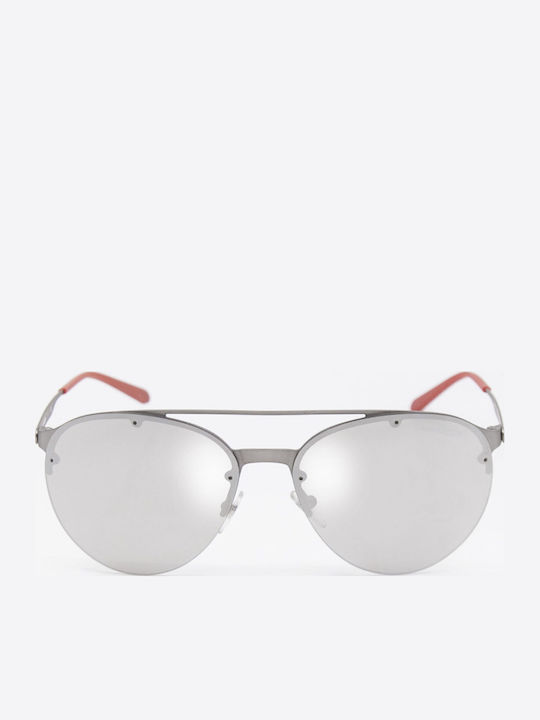 Arnette Γυαλιά Ηλίου Ασημί με Μεταλλικό Σκελετό Arnette Γυαλιά Ηλίου Ασημί με Μεταλλικό Σκελετό