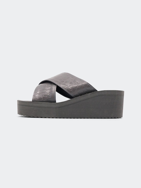 Flip Flop Platforme dama Argint