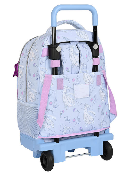 Safta Frozen Believe School Bag Backpack Elementary, Elementary in Light Blue color