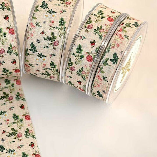 Kappa Decor Υφασμάτινη Κορδέλα Floral