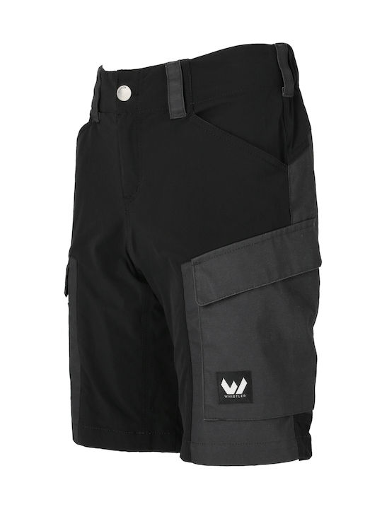 Whistler Kids Shorts/Bermuda Fabric Black