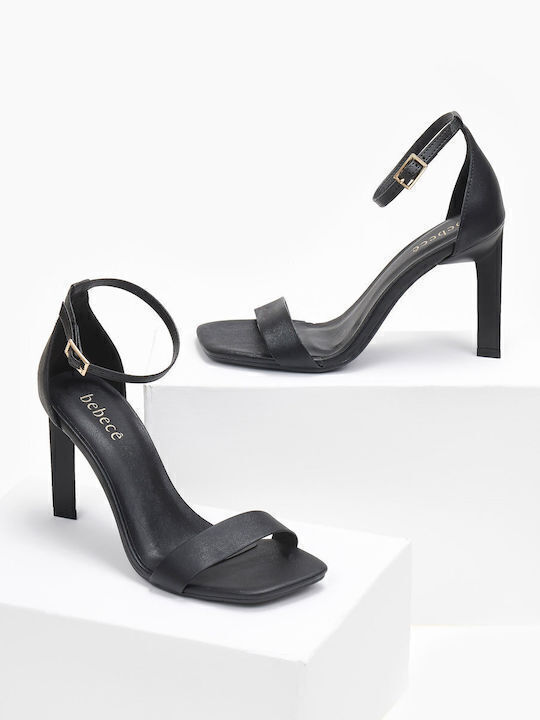 Leather Sandals Black