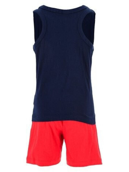 Marvel Kids' Pajamas Summer Navy Blue