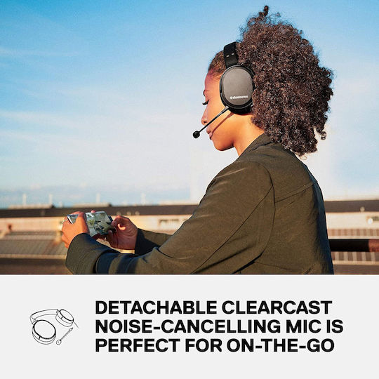 SteelSeries Arctis 1 Wireless for PlayStation Over Ear Gaming Headset με σύνδεση 2x3.5mm