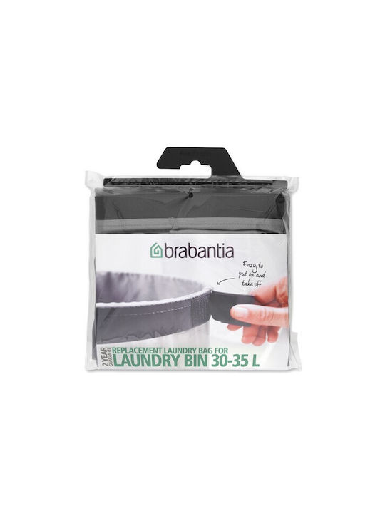 Brabantia Laundry Basket Fabric Gray