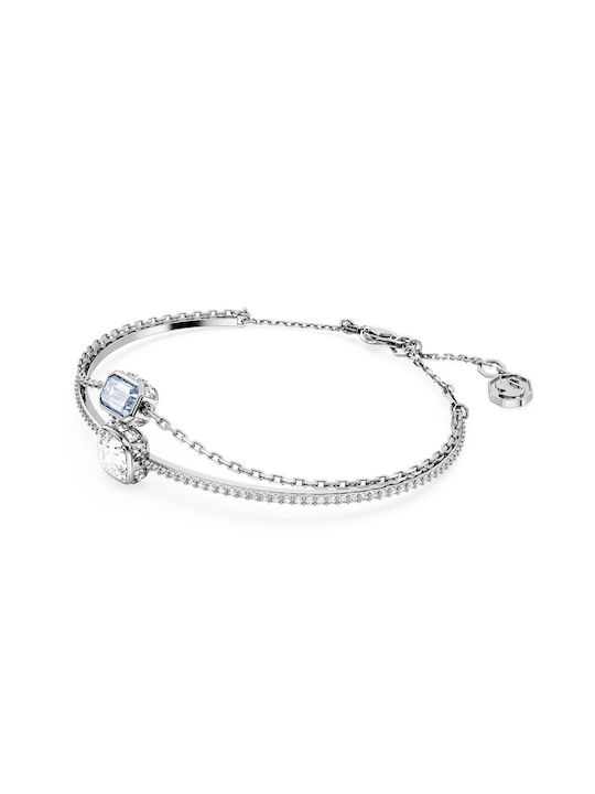 Swarovski Damen Armband Kette aus Silber