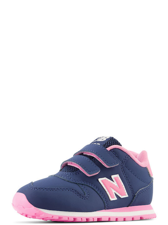 500 Παιδικά Sneakers με Σκρατς Μπλε