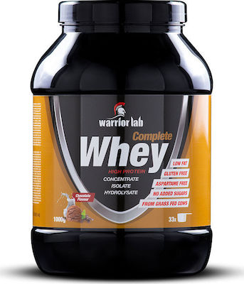 Warrior Lab Complete Whey Πρωτεΐνη Ορού Γάλακτος Χωρίς Γλουτένη με Γεύση Σοκολάτα 1kg