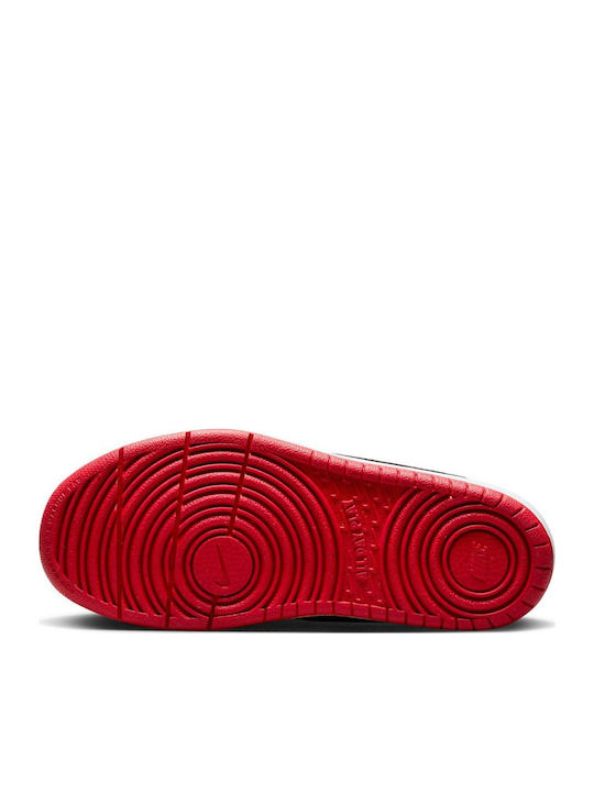 Court Borough Kinder Sneakers mit Klettverschluss Rot