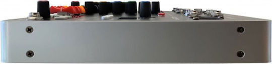 ZZiPP ZZMX8L Analoge Konsole 6.0 Kanäle mit Phantom Power & 4 XLR-Eingänge & Bluetooth