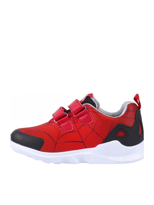 Spiderman Kinder Sneaker Anatomisch mit Bügel- und Schleifenverschluss Rote