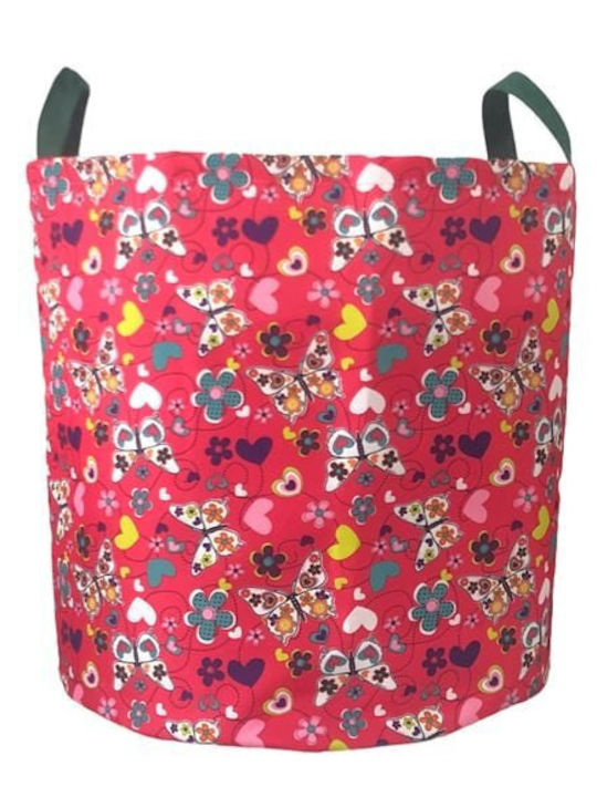 Lyc Sac Kinder Aufbewahrungskorb Faltbar Fuchsie 45x45x50cm 1Stück