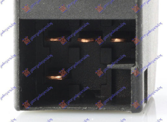Prasco Διακόπτης Παραθύρων Αυτοκινήτου για Skoda Fabia 1999-2007 4pin