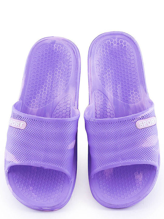 Love4shoes Slides σε Μωβ Χρώμα