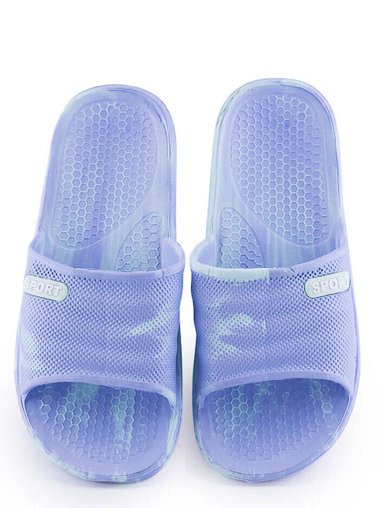 Women's Slides Blue