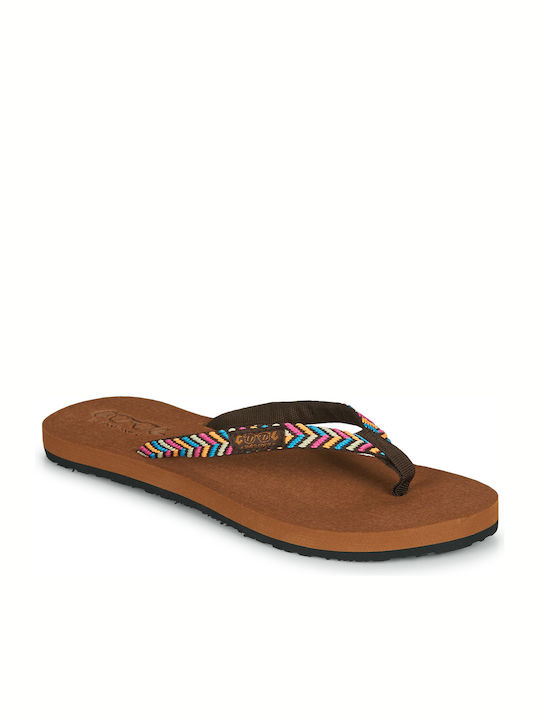 Cool Shoe Women's Flip Flops Brown