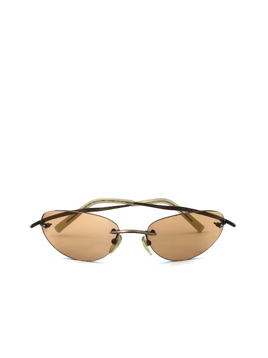 Guess Sunglasses with Brown Metal Frame and Brown Lens GU5086 BRN-11