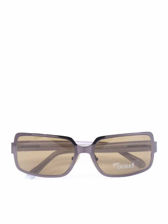 Guess Women's Sunglasses with Purple Frame and Grey Lenses 6144 BRN1