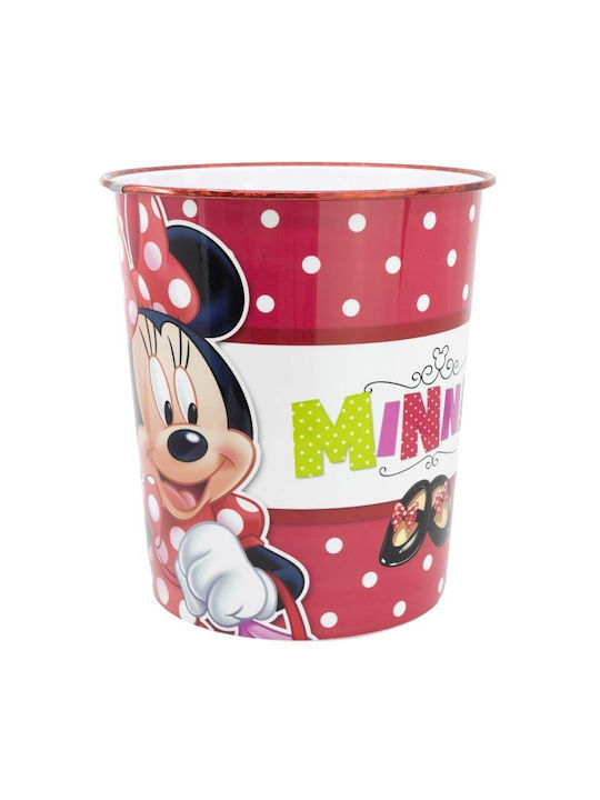 Stor Καλαθάκι Αχρήστων Minnie Κόκκινο