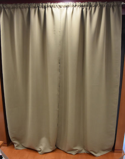 Decotelia Συσκότισης με Τρέσα Καφέ 140x260εκ.