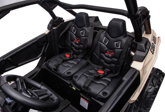 Can Am Maverick UTV Buggy Două Locuri Licențiat 24 Volt Negru