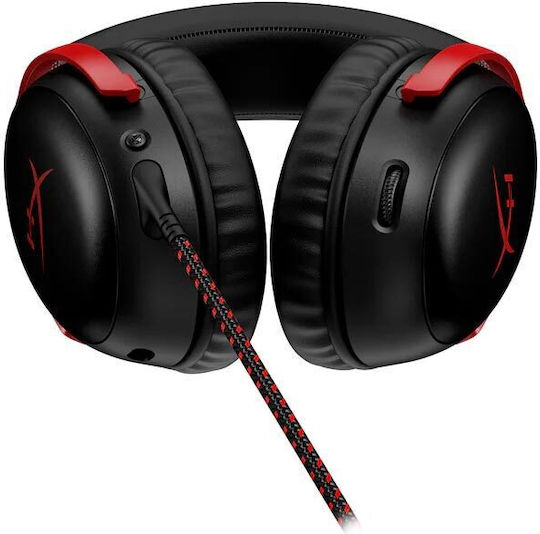 HyperX Cloud III Over Ear Gaming Headset cu conexiune 3,5mm / USB