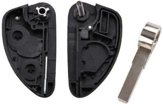 Foldable Car Key Shell with Blade with 2 Buttons for Alfa Romeo