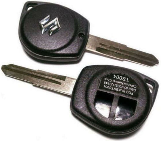Suzuki Car Key Shell with Blade with 2 Buttons for Suzuki
