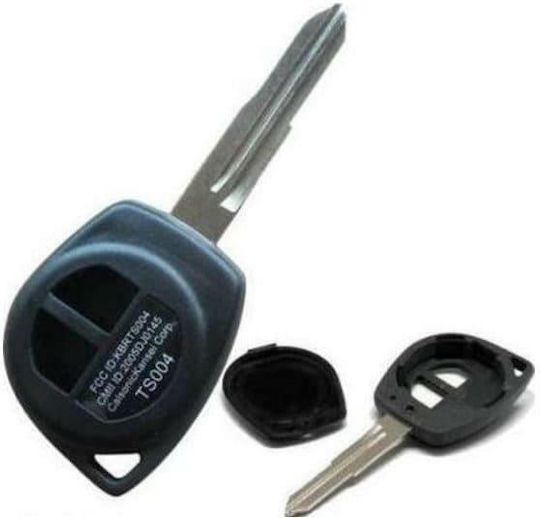 Suzuki Car Key Shell with Blade with 2 Buttons for Suzuki