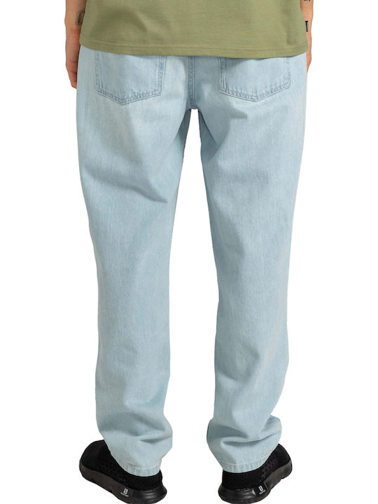 Men's Jeans Pants with Relaxed Fit Blue