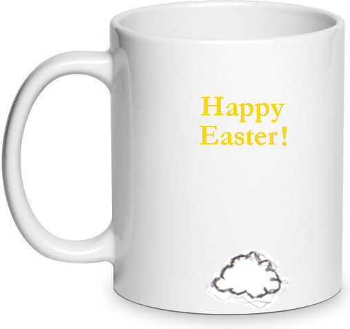 Easter Cup Bunny Porcelain