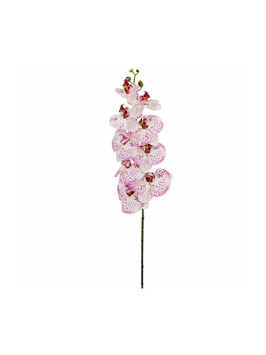 Marhome Artificial Decorative Branch Orchid Real Touch White / Pink 90cm 1pcs