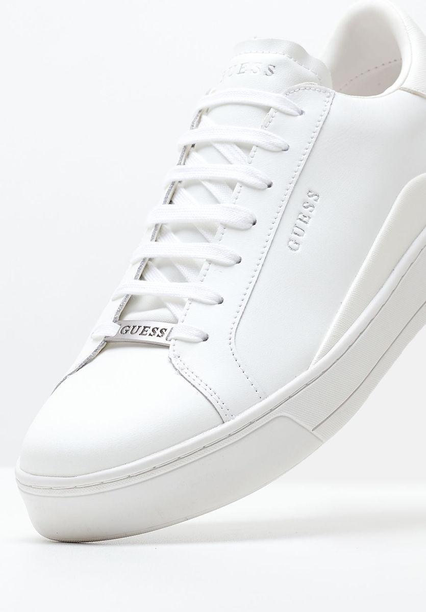 Guess Udine Ανδρικά Sneakers Λευκά FM7UDILEL12-WHITE | Skroutz.gr