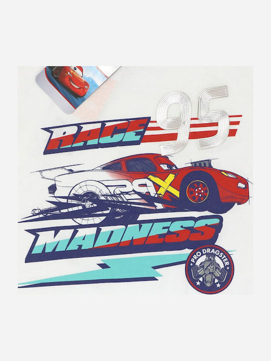 Kids' T-shirt White Cars