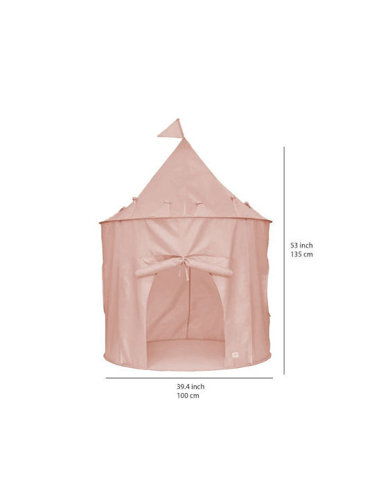3 Sprouts Kids Castle Play Tent Castle for 3+ years Beige