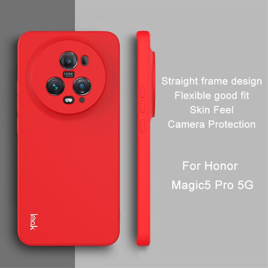 Imak Pro Back Cover Silicone Red (Honor Magic5 Pro)