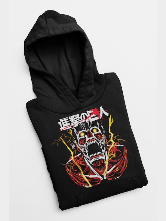 Titan Hoodie Attack on Titan Black