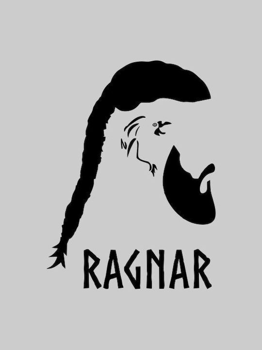 T-shirt Ragnar σε Μαύρο χρώμα