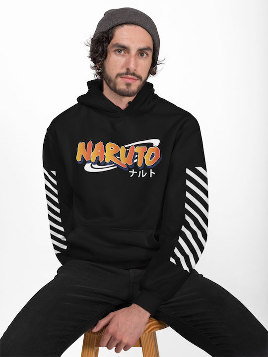 T-shirt Studio Naruto Hoodie Logo Orange Black/Orange