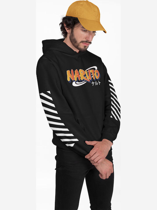 T-shirt Studio Naruto Hoodie Logo Orange Black/Orange