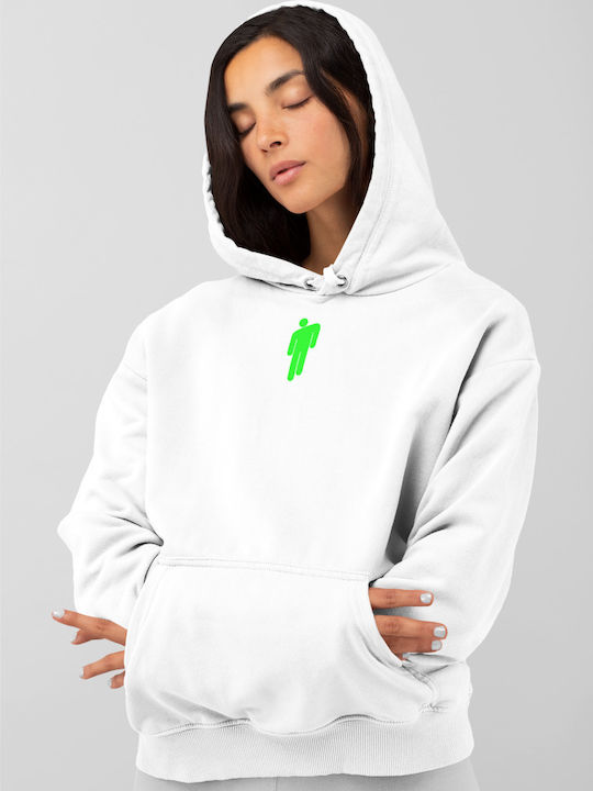 TKT Plus W Γυναικείο Φούτερ με Κουκούλα Billie Eilish Κόκκινο TKT Plus W Γυναικείο Φούτερ με Κουκούλα Billie Eilish Κόκκινο