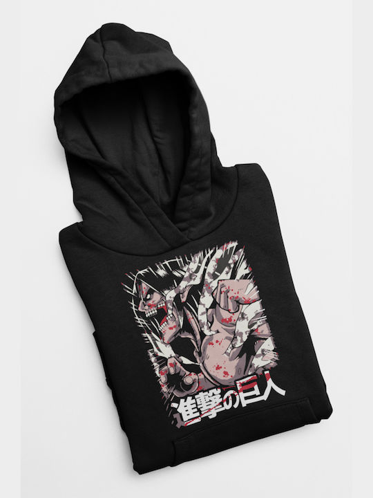 Hoodie Attack on Titan Black