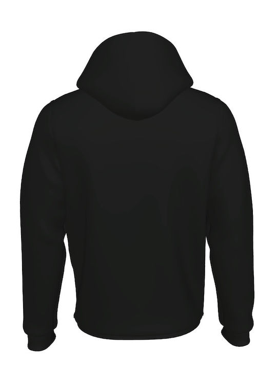 Rock Deal Hoodie One Piece Black Cotton