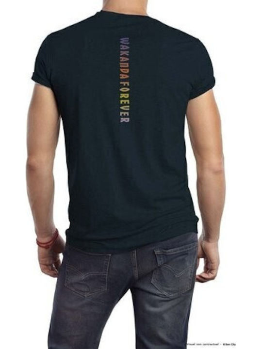 Marvel Femeiesc Tricou Albastru marin Bumbac