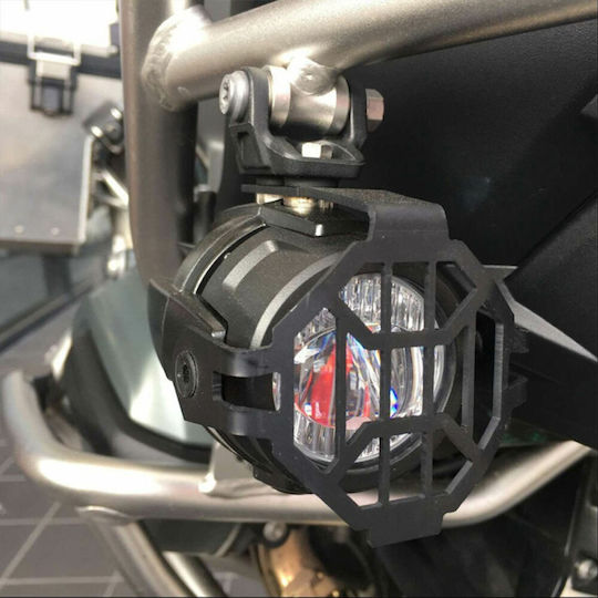 Round Foglights Car LED Universal 12 / 24V 40W with White Lighting 2pcs